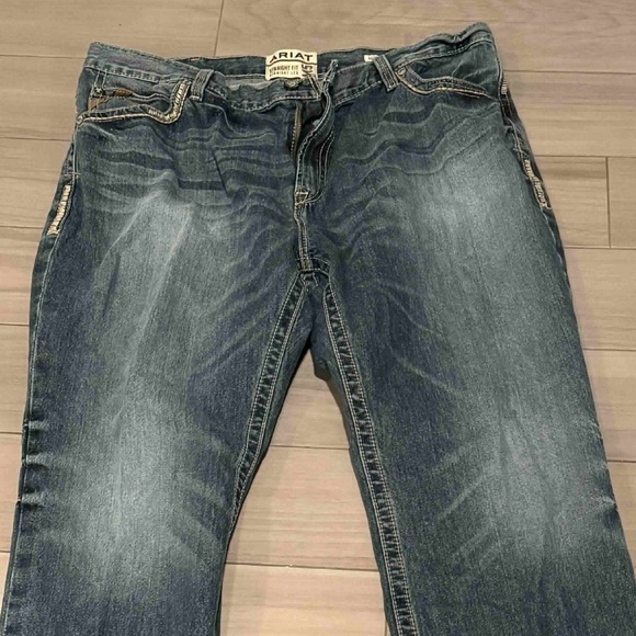 Ariat Men's Blue Jeans size 44x30 - Picture 5 of 6